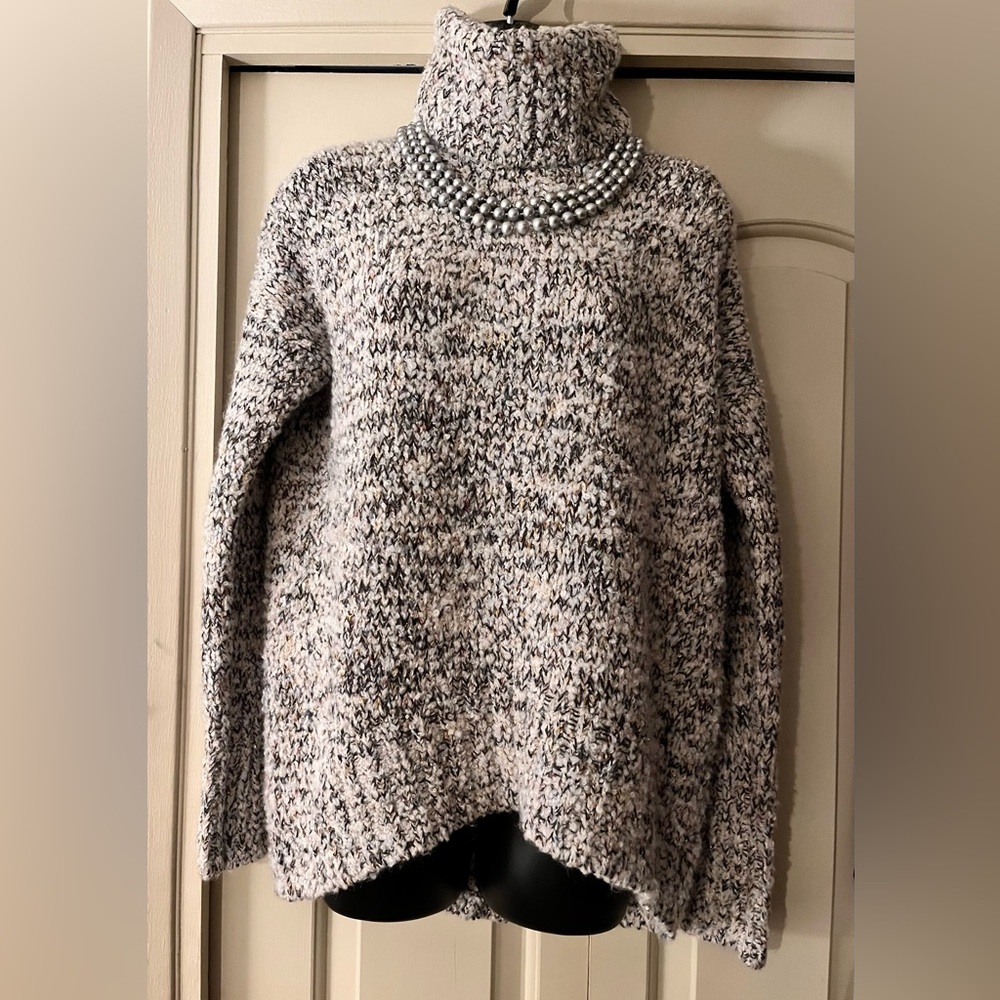 Gorgeous Turtleneck Sweater with Subtle Shimmer